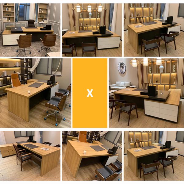 Bàn giám đốc hiện đại Royal ROY-23 2m4